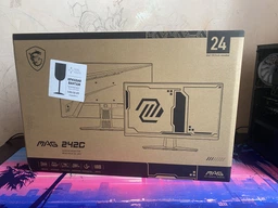 Монитор 23.6" MSI MAG 242C (9S6-3BC31T-009) -- FullHD / VA 180Hz Curved 1500R / 1ms (MPRT) / 8-Bit + FRC / DCI-P3 91.5% / Adaptive-Sync / Less Blue Light / AI Vision / HDMI 2.0b фото от покупателей 4