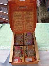Коллекция травяного чая Lovare Tisanes Ginger Collection 4 вида по 8 пакетиков (4823115405944) фото от покупателей 1