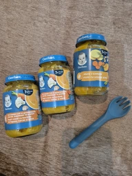Упаковка пюре овоще-мясного Gerber Стерилизованное с кусочками Овощи с курицей для детей с 7 месяцев 190 г х 6 шт (8445292315067) фото от покупателей 5