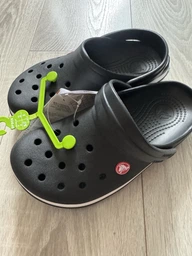 Детские кроксы-сабо для мальчика Crocs Crocband Kids Clog 207006-0HZ 32-33 Молочные (196265747160)
