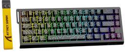 Клавиатура проводная Attack Shark X68 Magnetic Switch USB Black Transparent (AS-6972792470634-BK)
