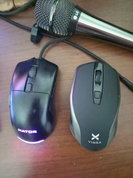 Миша Vinga MSW-909 Silent Wireless Black/Grey