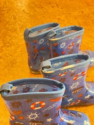 Гумові сапоги Lapchu K2077D 24 (15 см) синій