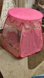 Детская игровая палатка FunDesk Campa Pink (Campa - Pink) (SIT-12B-PK) фото от покупателей 1