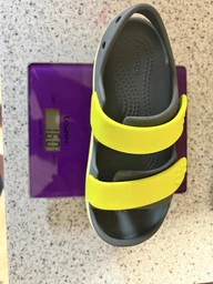 Подростковые сандалии для мальчика Crocs Crocband Cruiser Sandal K Nv/Vr 209423-4OT 38-39 (J6) Navy/Varsity Red (196265635924) фото от покупателей 3