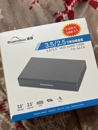 Зовнішня кишеня Blueendless BS-U35KС Метал USB 3.1 для HDD 3.5"