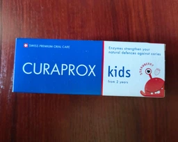 Зубная паста детская ферментная Curaprox CS Kids с нежным вкусом сладкой клубники 60 мл (7612412429626/7612412429473) фото от покупателей 1