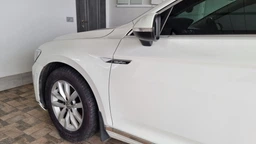 Емблема на крила Volkswagen (ABS, хром+чорний, глянець) 25,5*3,0 см