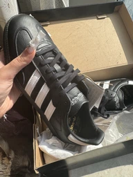 Мужские кеды низкие adidas FA Samba ID7339 42 (8UK) 26.5 см Черные (4066754034551) фото от покупателей 1