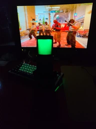 Мікрофон настільний, ігровий, стрімовий Xtrike Me XMC-03, USB, RGB підсвічування, 1.45 м Black