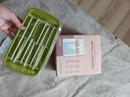 Многофункциональный подогреватель и стерилизатор LELIK™ Nutri Care 9in1 для детских бутылочек KH-0588, белый + Подарок сушилка для детских бутылочек, сосок, стаканов, всего 9 предметов, LELIK, зеленый фото от покупателей 3