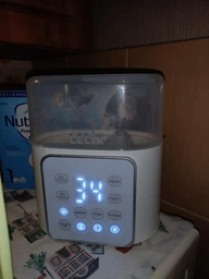 Многофункциональный подогреватель и стерилизатор LELIK™ Nutri Care 9in1 для детских бутылочек KH-0588, белый + Подарок сушилка для детских бутылочек, сосок, стаканов, всего 9 предметов, LELIK, зеленый фото от покупателей 1