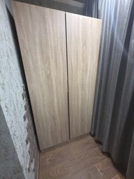 Шкаф розпашний Viant Сіті С8 950х500х2100 мм Антрацит