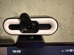 Веб камера з LED підсвіткобю + тринога FULL HD WEB вебкамера з автофокусом мікрофоном з кришкою на об'єктиві