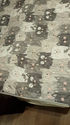 Ковдра Руно літня полуторна 140x205 см антиалергенне волокно Grey Cat (Р321.52СЛКУ_Grey Cat)