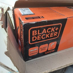 Шліфувальна машина Black&Decker 1200 Вт, 11000 об/хв, d=125 мм (KG1202) фото от покупателей 4