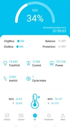 Акумулятор Kepworth LiFePO4 12V 120Ah 1536W Smart Bluetooth із зарядним пристроєм (літій залізо фосфатний АКБ з BMS) фото від покупців 1