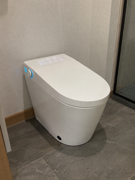 Смарт унитаз биде с сушкой и пультом умные унитазы Smart с LED подсветкой напольный унитаз с подогревом сиденья Asans 8615