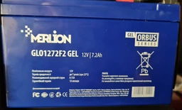 Аккумуляторная батарея MERLION ORBUS GLO1272F2 GEL 12V 7.2Ah (YT38029) фото от покупателей 3