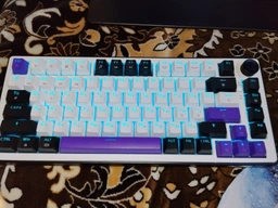 Ігрова клавіатура HATOR Hellyberry HK75 Wireless White-Violet (HK75_Wireless) фото від покупців 4