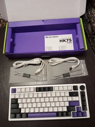 Клавіатура Hator Hellyberry HK75 White/Violet