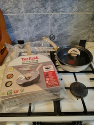 Мультисковорода Tefal One Pick Pot с крышкой 24 см Черная (G1668704)
