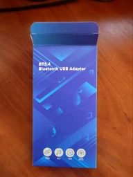 Адаптер Bluetooth для клавиатуры принтеров наушников блютуз модуль 5.4 для пк и ноутбука 150 м с 1 антенной ресивер беспроводной для компьютера 2.4ГГц USB 2.0 черный (02950001) фото от покупателей 3