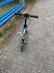 Самокат двоколісний Maraton Delta з ручним гальмом та амортизатором рожевий (268323111) фото від покупців 1