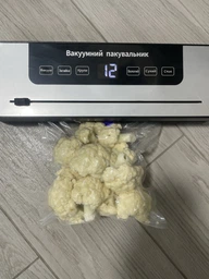 Комплект пакетів для вакууматора 2 шт 20 см і 25 см пакети харчові в рулоні говровані аксесуари для вакуумного пакувальника