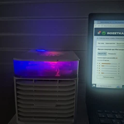 Міні кондиціонер Ultra Arctic Air Cooler портативний переносний настільний охолоджувач з підсвіткою фото від покупців 1