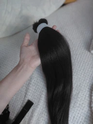 Канекалон Easy Braid однотонный коричневый Длина 65 см Вес 90 грам Низкотемпературный материал 100-150°С 4#EZ
