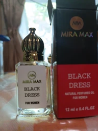 Женские масляные духи BLACK DRESS Mira Max 12 мл
