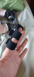 Бандаж Black на палец руки мизинец детский ортез шина фиксатор FINGER SPLINT (SH771667)