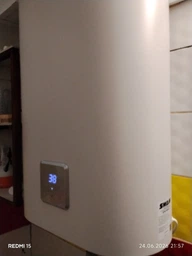 Бойлер Swan SFB-100w1 плоский slim 100л с WIFI и сухим ТЭНом 2кВт