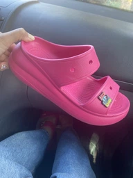 Жіночі шльопанці для пляжу Crocs Crush Sandal Bone 207670-2Y2 38-39 (M6/W8) 24 см Bone (191448989849)