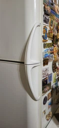Ручка для холодильника Indesit C00857155, Whicepart, L230 мм (низ ліва / верх права)