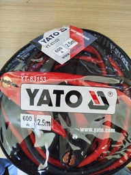 Кабелі для запуску двигуна (600 А 3.5 м) YATO (YT83153)