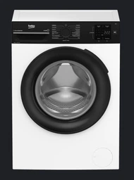 Стиральная машина Beko BM1WFSU36233WPBB фронтальная, 6кг, 1200, B, 45см, дисплей, инвертор, пар, белый