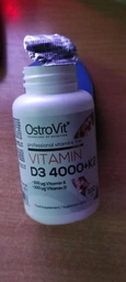 Витамины и минералы OstroVit Vitamin D3 4000 +K2, 100 таблеток