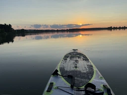 Надувная SUP-доска Trizand 25259 с аксессуарами 350 см фото от покупателей 3