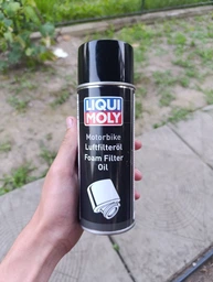 Масло для пропитки воздушных фильтров (спрей) Liqui Moly Motorbike Luft Filter Oil, 0.4л
