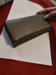 Шкіряний жіночий гаманець на магніті Karya 1159-030 зелений