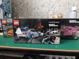Конструктор Lego "Подвійний Форсаж" Nissan Skyline GT-R (R34) Speed Champions 76917