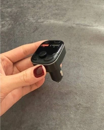 FM трансмиттер автомобильный FM модулятор Bluetooth 5.3 в прикуриватель автомобиля USB Type-C MP3 плеер Hands Free быстрая зарядка 2 USB TF MicroSD LED дисплей для телефона музыки звонков автомагнитолы 12-24V C9 аудио передатчик с микрофоном подсветкой
