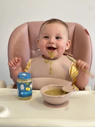Упаковка пюре овоче-м'ясного Gerber Стерилізоване зі шматочками Овочі з куркою для дітей із 7 місяців 190 г х 6 шт (8445292315067) фото від покупців 5