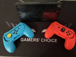 Держатели DOBE® TNS-851 (Blue/Red) для Joy-Con Controller Grip Nintendo Switch / Switch OLED (2шт.) [447689018]