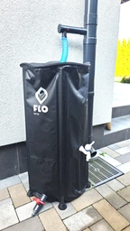 Бак сборный дождевой воды из ПВХ Flo 89704 80 x 98 см 500 л (5906083066597)