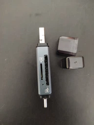 Кардридер Bavin OTG-52 5 в 1 USB 3.0/Lightning/TF/SD/Type-C Gray фото від покупців 2