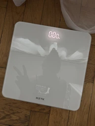 Весы напольные RZTK Slim Scale Black
