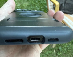 Чехол Spigen Slim Armor MagSafe для Iphone 16 Pro Max (6.9") Gunmetal ACS08033 противоударный с подставкой (MagFit) фото от покупателей 1